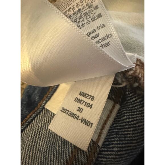 EUC Madewell Curvy Low-Slung Straight Jeans Size 30 Y2KStyle FairTradeFashion - Picture 9 of 11